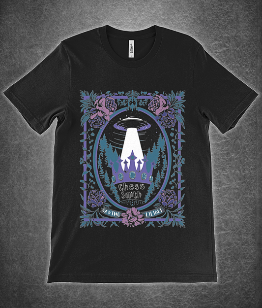 T-Shirt - EP Saving Lilibet Unisex Crew Neck Pastel in Black