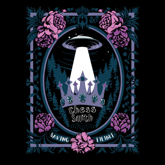 T-Shirt - EP Saving Lilibet Unisex Crew Neck Vivid Print in Black