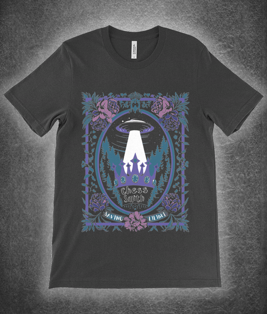 T-Shirt - EP Saving Lilibet Unisex Crew Neck Pastel in Dark Grey Heather