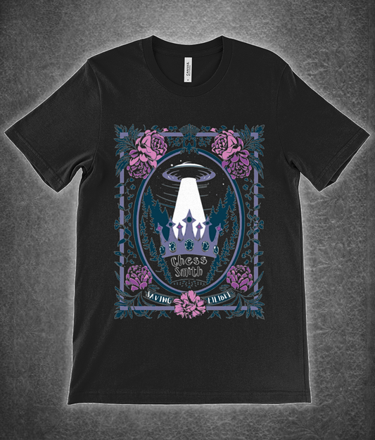 T-Shirt - EP Saving Lilibet Unisex Crew Neck Vivid Print in Black